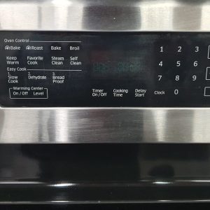 Used Less Than1 Year Electrical Stove Samsung NE59J7630SSAC 4