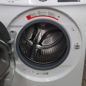 Used Samsung Set Washer WF45K6200AW With Add wash Function and Dryer DV45K6200EW 7