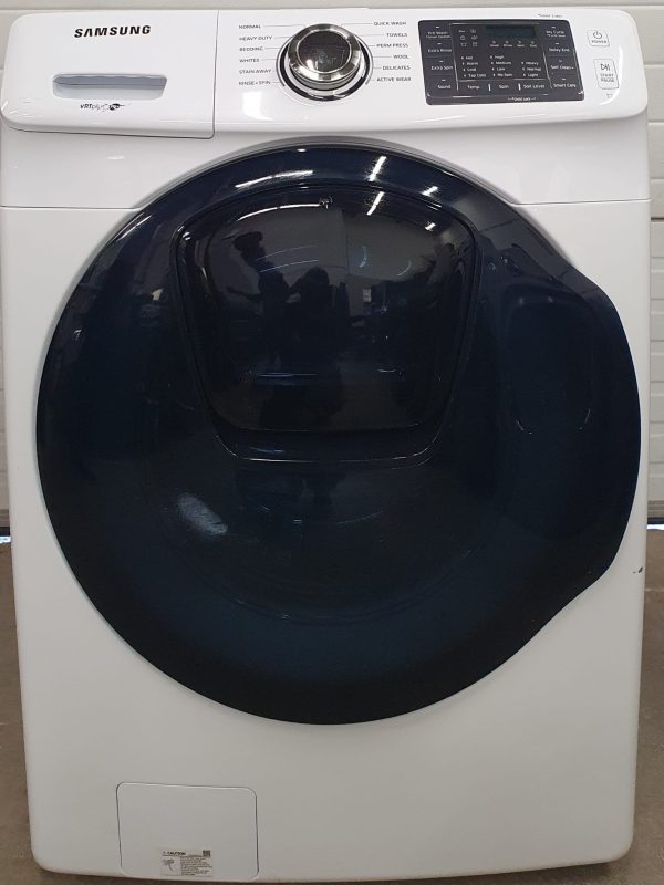 Used Samsung Washer WF45K6200AW With Add wash Function