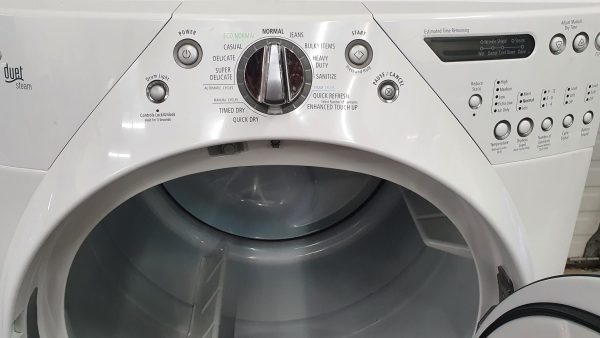 Used Whirlpool Set Washer WFW9400SW03 and Dryer YWED9759WW0