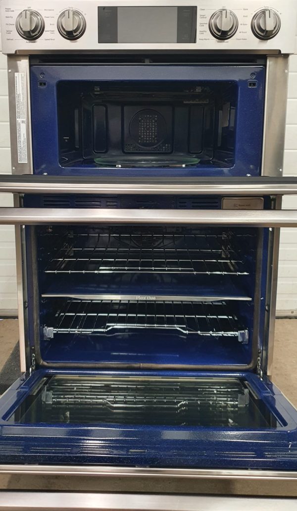 Used Less Than 1 Year Samsung Built-In Microwave/Wall Oven NQ70M7770DS