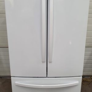 Open Box Samsung Refrigerator RF220NFTAWW 5