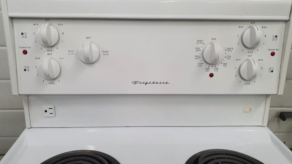 Used Frigidaire Electrical Stove CFEF210CS2 Apartment Size
