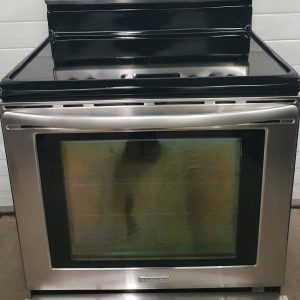 Used KitchenAid Electrical Stove YKERS206XS3 5
