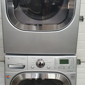 Used LG Set Washer WM3001HPA and Dryer DLEX3001P 6