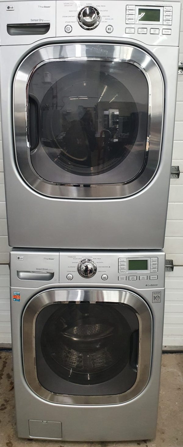 Used LG Set Washer WM3001HPA and Dryer DLEX3001P