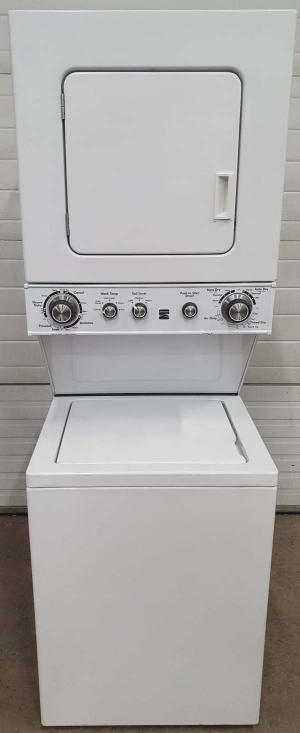 Used Laundry Center Kenmore 110.C81432510 Apartment Size