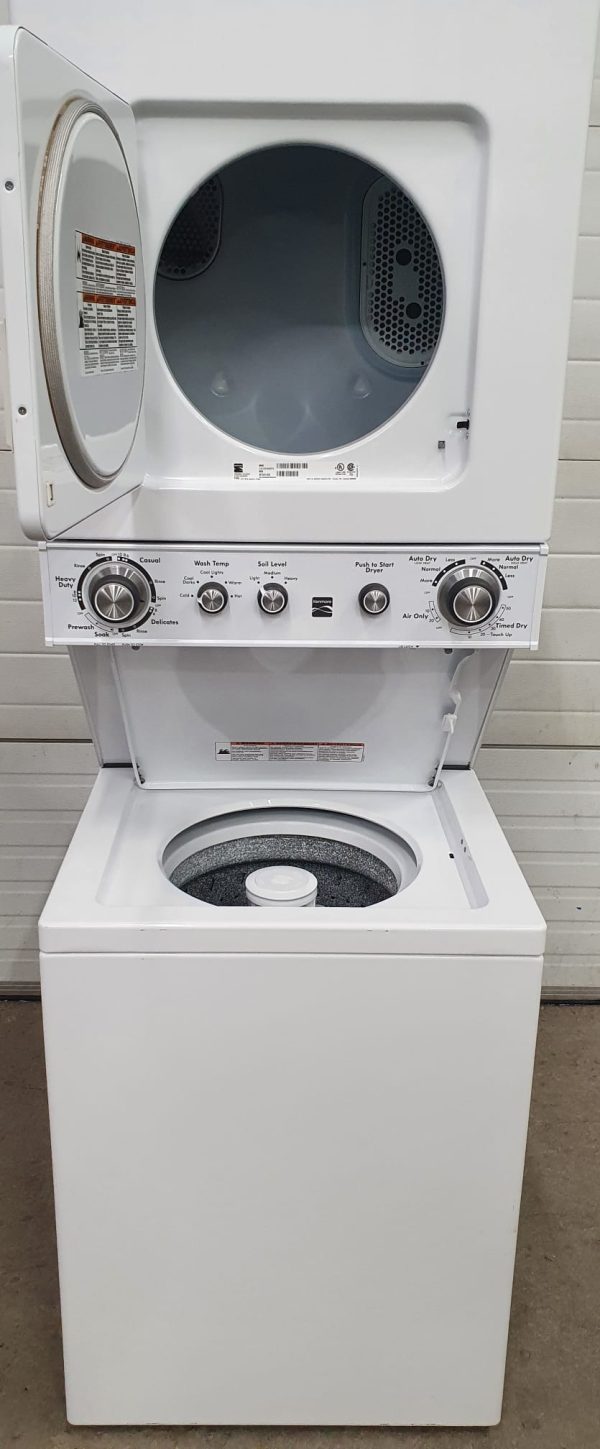 Used Laundry Center Kenmore 110.C81432510 Apartment Size