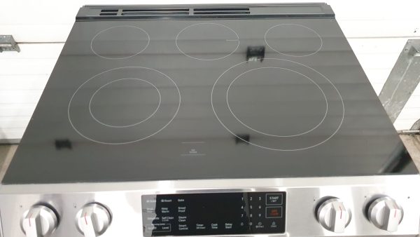 Used Less Than 1 Year Electrical Slide In Stove Samsung NE63T8311SS/AC