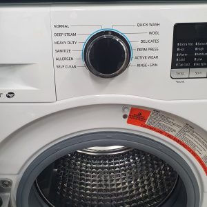 Used Less Than 1 Year Samsung Apartment Size Set Washer WW22K6800AW and Dryer DV22K6800EW 4 1
