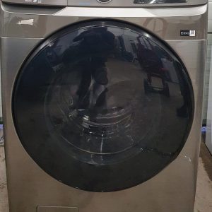 Used Less Than 1 Year Samsung Washing Machine WF45R6100AP 3