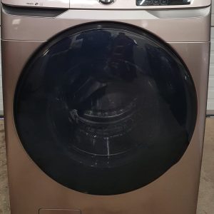 Used Less Than 1 Year Washing Machine Samsung WF45R6100AC 3