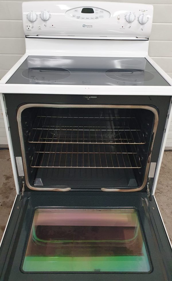 Used Maytag Electrical Stove PER5750QCW