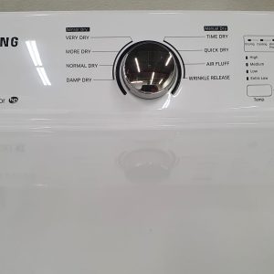 Used Samsung Set Washer WA44A3205AW and Dryer DV40J3000AW 1