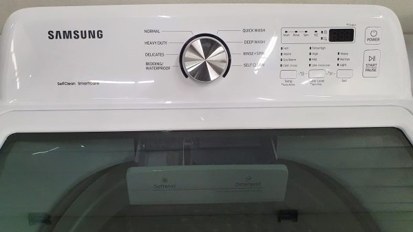 Used Samsung Set Washer WA44A3205AW and Dryer DV40J3000AW