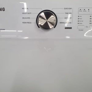 Used Samsung Set Washer WA44A3205AW and Dryer DVE45T3200W 1