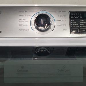 Used Samsung Set Washer WA50M7450AWA4 and Dryer DV45H7000EWAC 2
