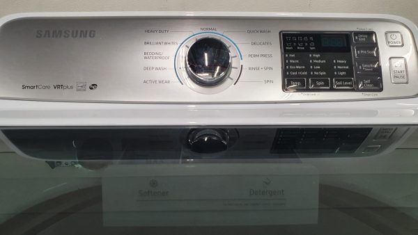 Used Samsung Set Washer WA456DRHDWR/AA and Dryer DV45H7000EW/AC