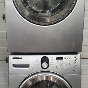 Used Samsung Set Washer WF218ANS and Dryer DV218AES 5
