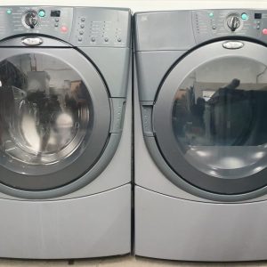 Used Whirlpool Set Washer GHW9400PL4 and Dryer YGEW9200LL2 3
