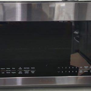 Open Box Samsung Microwave/Range Hood ME21M706BAG