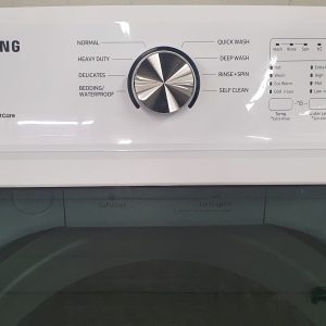Open Box Samsung Washing Machine WA45A3205AW 4