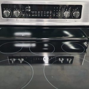 USED FRIGIDAIRE ELECTRICAL STOVE CGEF304DKF2 WITH 2 OVENS 5