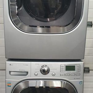 Used LG Set Washer WM3001HPA and Gas Dryer DLEX3001P