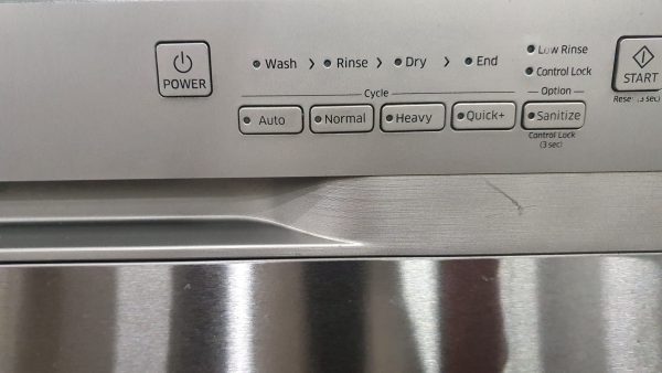Used Less Than 1 Year Samsung Dishwasher DW80J3020US