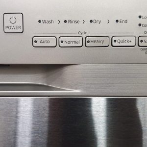 Used Less Than 1 Year Samsung Dishwasher DW80J3020US 5