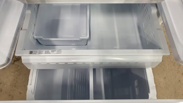 Used Less Than 1 Year!! Samsung Refrigerator RF220NFTAWW