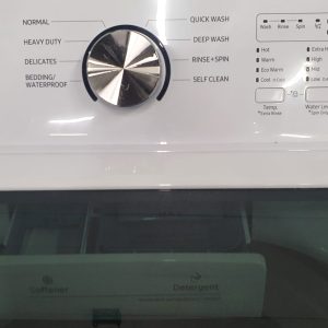 Used Less Than 1 Year Samsung Washing Machine WA45A3205AW 3