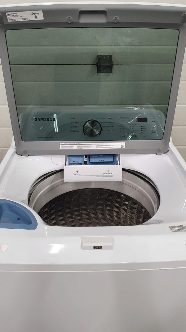 Used Less Than 1 Year Samsung Washing Machine WA45T3200AW