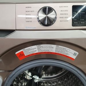 Used Less Than 1 Year Samsung Washing Machine WF45T6100AC 2