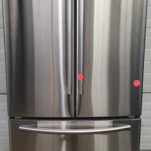 Used Samsung Refrigerator Counter Depth RF197ACRS 2