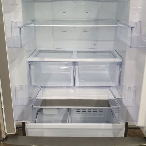 Used Samsung Refrigerator Counter Depth RF197ACRS 4