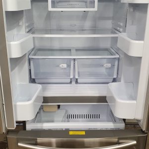 Used Samsung Refrigerator RF18HFENBSR Counter Depth 3 1