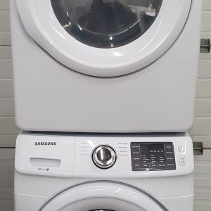 Used Set Samsung Washer WF45M5100AW and Dryer DV42H5000EW 1