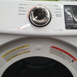 Used Set Samsung Washer WF45M5100AW and Dryer DV42H5000EW 4