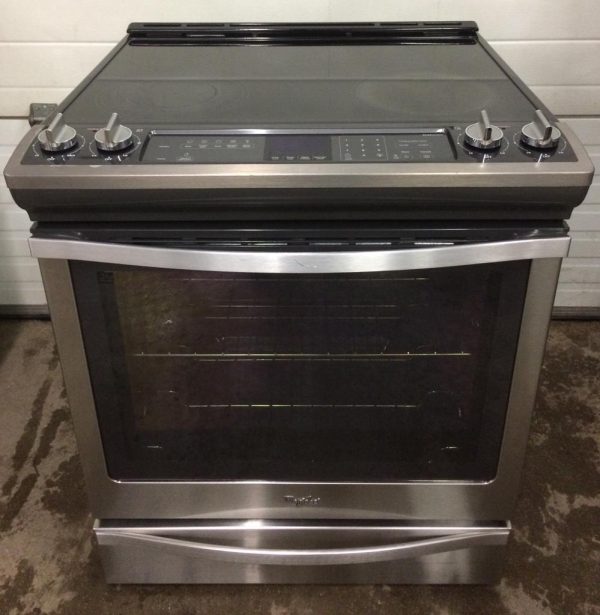 Used Whirlpool Electric Range - YWEE730H0DS0