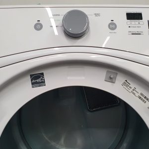 USED AMANA SET WASHER NFW5800DW0 4.6 cu ft and dryer YNED5800DW2 3
