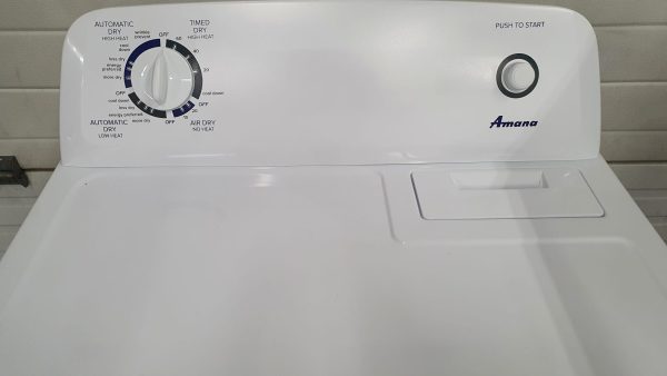 Used Amana Electrical Dryer YNED4655EW1