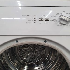 Used Blomberg Set Apartment Size Washer WM67121NBL00 and Dryer DV17542 1