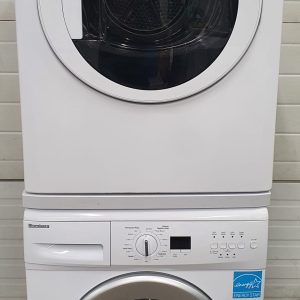Used Blomberg Set Apartment Size Washer WM67121NBL00 and Dryer DV17542 2
