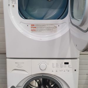 Used Frigidaire Set Washer FFFW5000QW and Dryer CAQE7001LW0 2