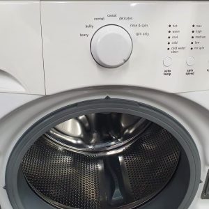Used Frigidaire Set Washer FFFW5000QW and Dryer CAQE7001LW0 4