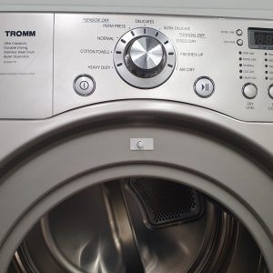 Used LG Set Washer WM2377CS and Dryer DLE6977S 2
