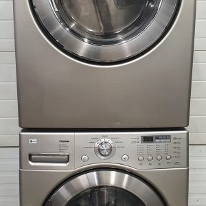 Used LG Set Washer WM2377CS and Dryer DLE6977S 4
