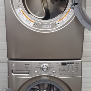 Used LG Set Washer WM2377CS and Dryer DLE6977S 5