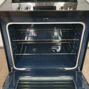 Used Less Than 1 Year Samsung Electrical Stove NE59T4311SS 2